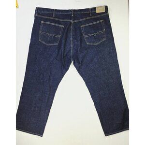 Polo Ralph Lauren 50X30 The Hampton Relaxed Straight Blue Egyptian Cotton Jeans